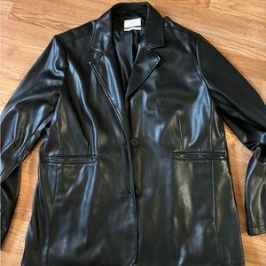 Urban Outfitters Black Leather Jacket